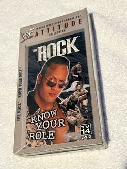 The Rock VHS Sealed Rate Wwf