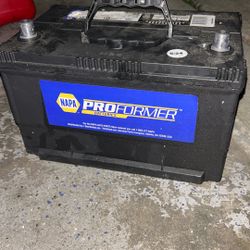 Napa 12V car/ truck battery