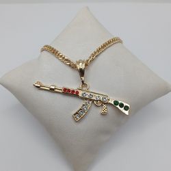 Necklaces For Men 14 K Gold Plated 