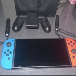 Nintendo Switch New With Two Games 