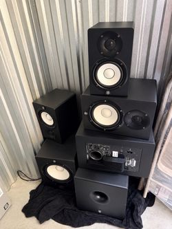 Yamaha studio monitors/speakers