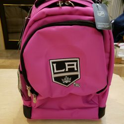Brand New Pink LA Kings Wheeled Backpack $40