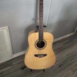 Brownsville BMAG-3 Acoustic Guitar with LEVY’S EM20S Gig Bag