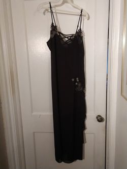 Long Black Gown