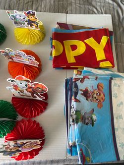 Paw patrol party favors