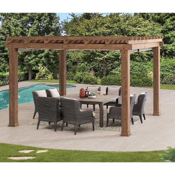 Sunjoy 12.8' x 10.6' Aluminum Pergola
ADO #:CST-10599
Brand New – Box Not Perfect.Price is Firm.