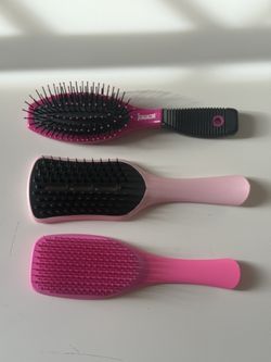 Pink Hairbrush Set