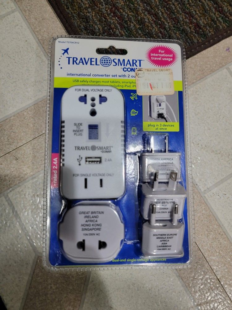 TRAVEL SMART INTERNATIONAL CONVERTER SET (Brand New)