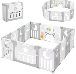 Baby Playpen with Activity Panel