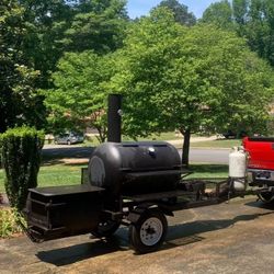 Reverse Flow BBQ Smoker