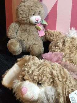 2 Plush Stuffed animals! New!