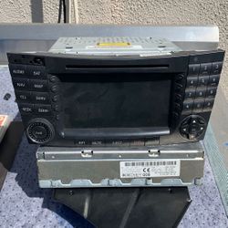 2003 Mercedes E500 stock radio and amp