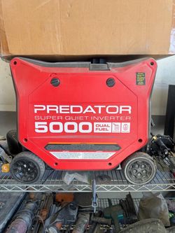Predator 5000 Super Quiet Dual Fuel Inverter Generator