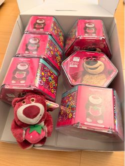 Disney Character Lotso Blind Box Plush Keychains