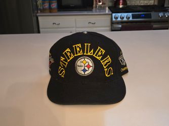 Pittsburgh Steelers championship embroidered snap baseball cap