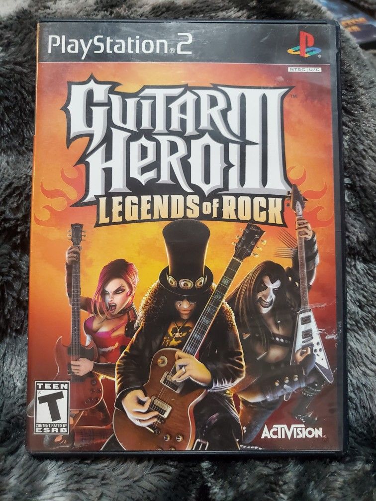 Guitar Hero 3 Legends Of Rock PS2