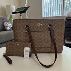 Coach Tote and Wallet
