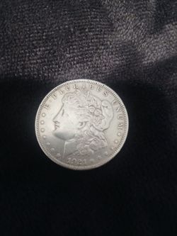 1921 Morgan dollar s minted