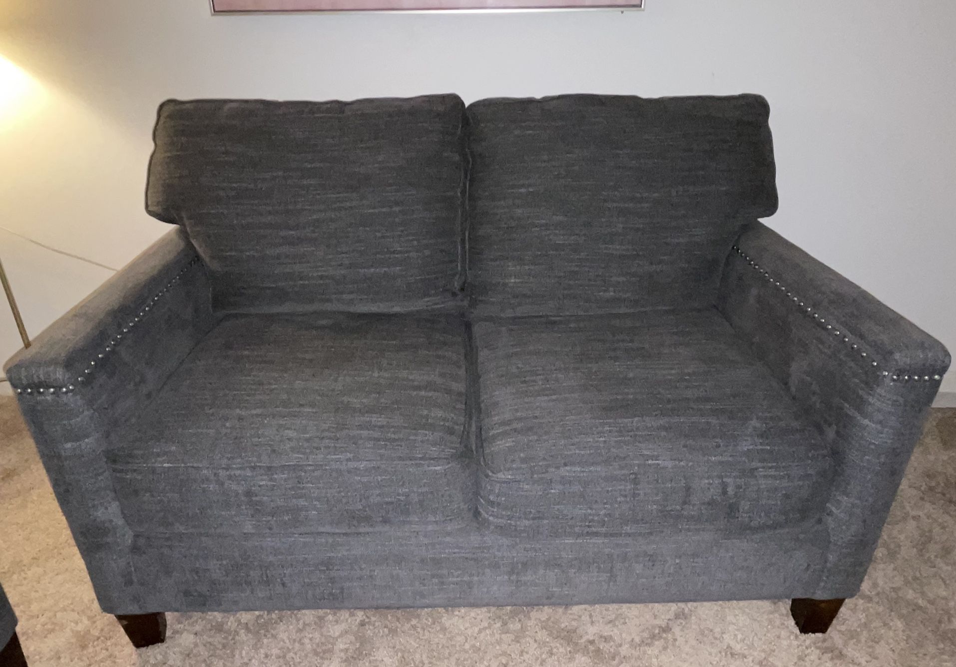 Gray Sofa & Love Seat 
