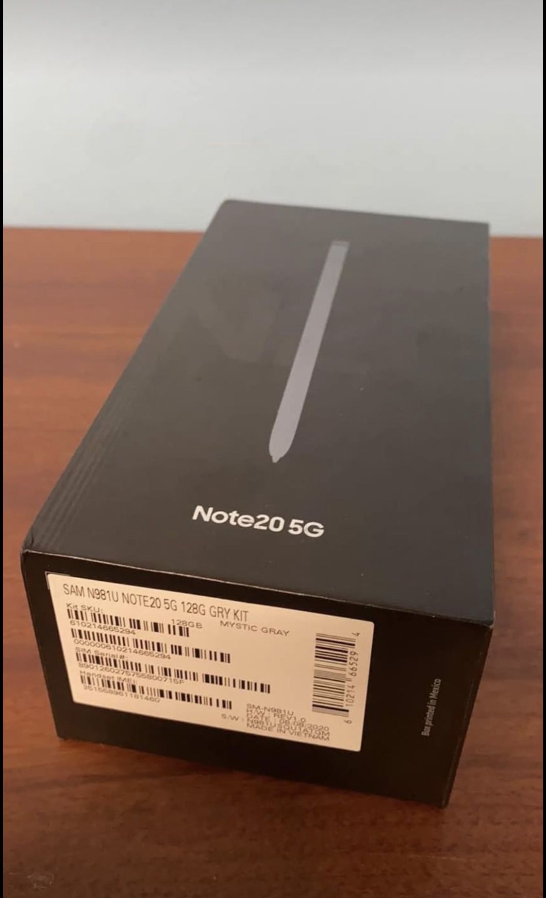 Samsung note 20 5g