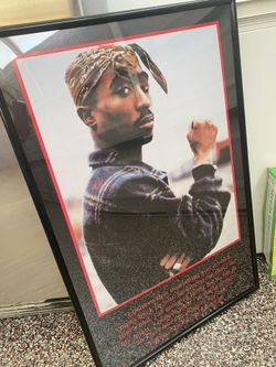 Tupac Framed Poster 
