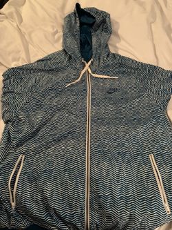 Nike zip up windbreaker szXL