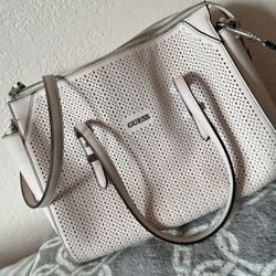 Blush pink GUESS purse 
