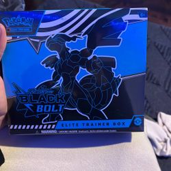 SEALED black Bolt Elite Trainer Box