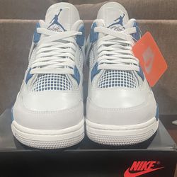 Nike Jordan 4 Military “Industrial” Blue Size 10.5 Men’s BRAND NEW