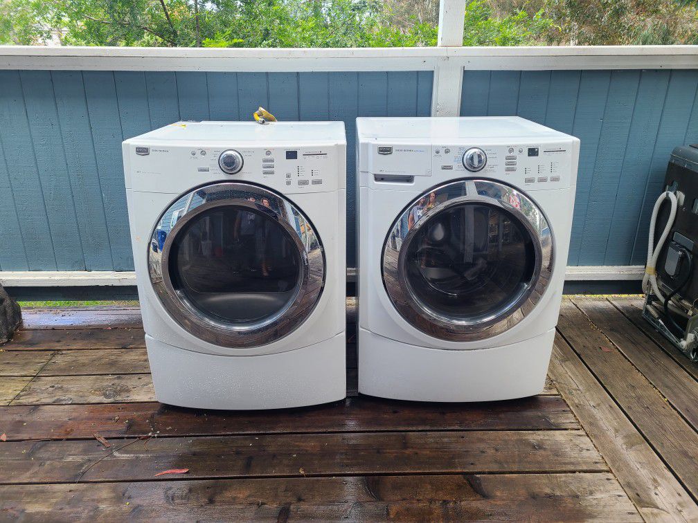Maytag Washer and Gas Dryer Great WORKING Condition