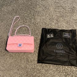 Pink Chanel Bag 1:1