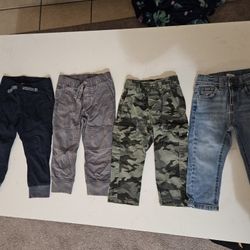 Toddler Boy Pants 2t Bundle 