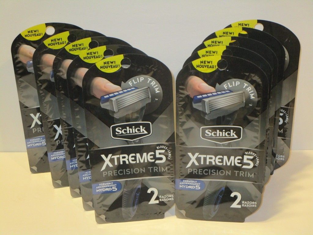Schick Xtreme 4 & Xtreme 5 Men's Razors, Cartridges & Disposable Razors