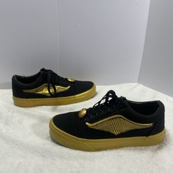 VANS Shoes Harry Potter Golden Snitch Mens Size 9 Women’s 10.5 Old Skool Low Top