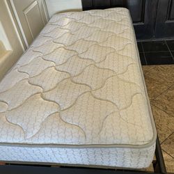 Twin Size Bed  With Mattress 