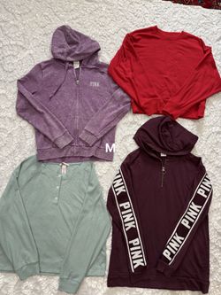 Pink Hoodies Size Medium 