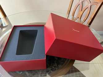 Baccarat Red Empty Box - Size 15” x 11.5” x 11