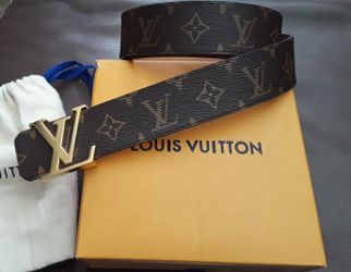Louis Vuitton Men's Brown Monogram Belt
