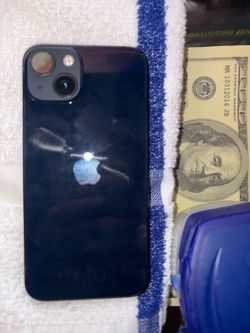 Midnight blue IPhone 13