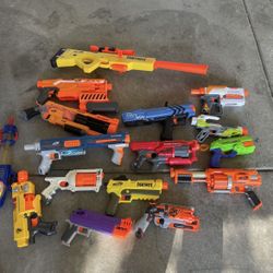 Nerf Guns and bullets