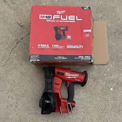 Milwaukee M18 FUEL 18-Volt Lithium-Ion Brushless Cordless Coil Roofing Nailer (Tool Only)