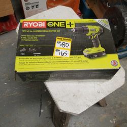 Ryobi 18v Drill Kit