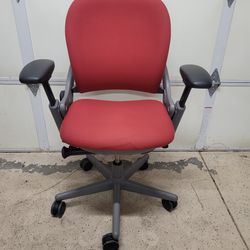 Steelcase Leap V1 Ergonomic Computer Desk Office Chair Fully Loaded