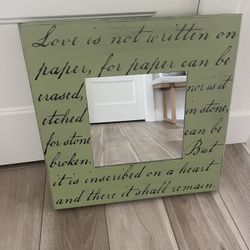 Darling Wood Mirror $15