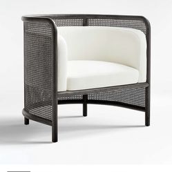 Crate And Barrel Fields Cane Chair