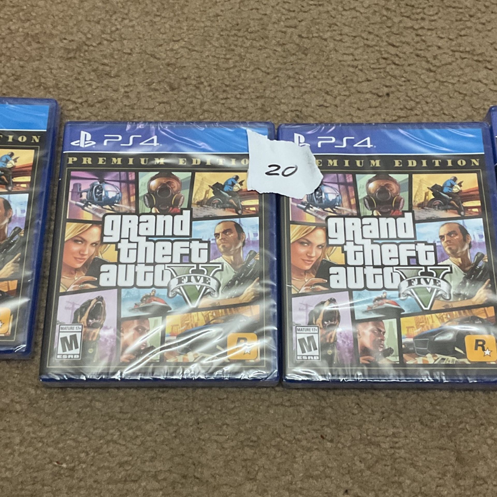 Playstation 4 Premium Addition Gta Five