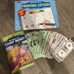 🧮 Kids Learning Bundle – Writing & Money Skills (Ages 4–8)