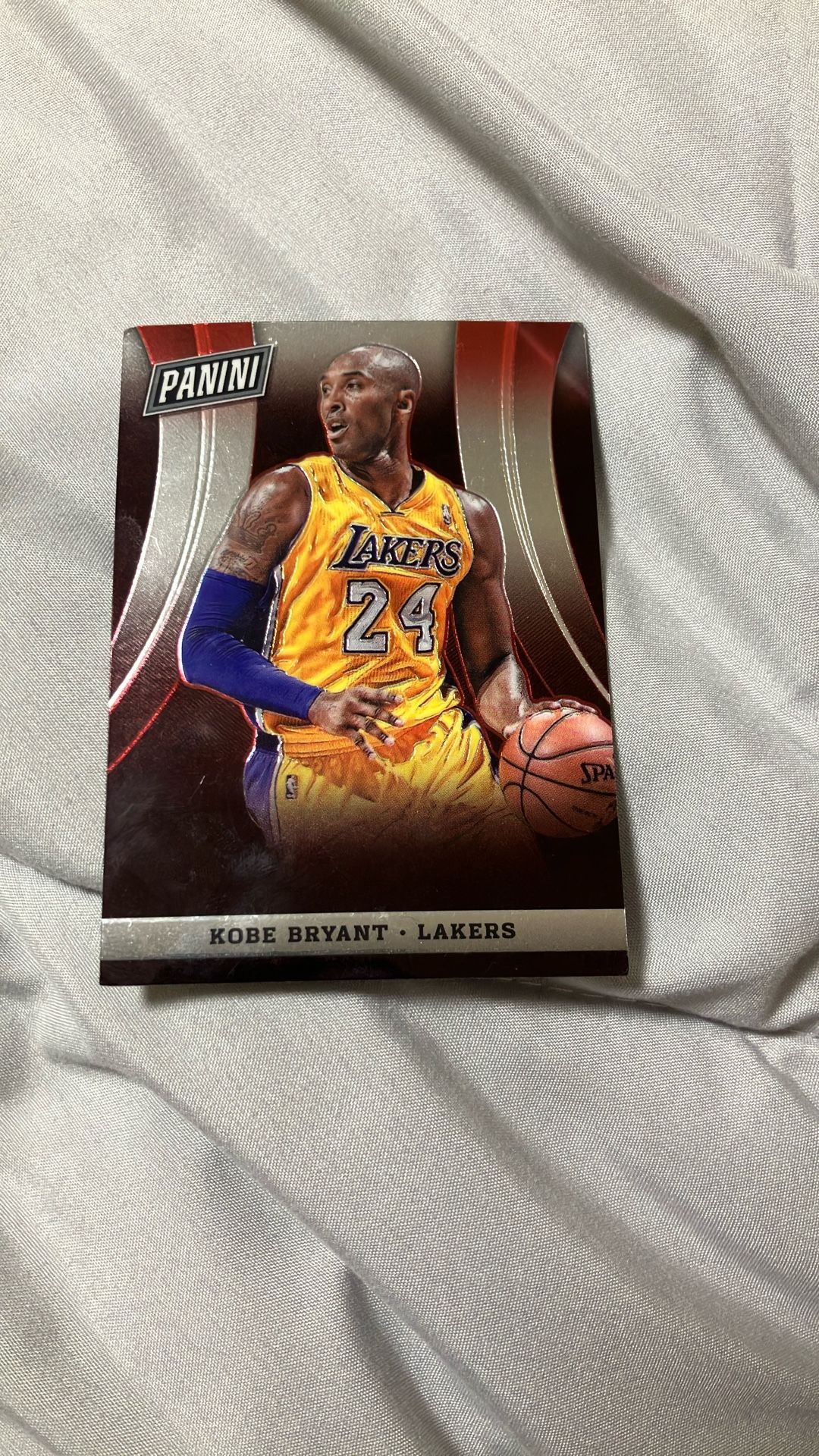 Kobe Bryant Panini Card
