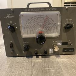 Leader LSG-20 Deluxe Signal Generator. Tested