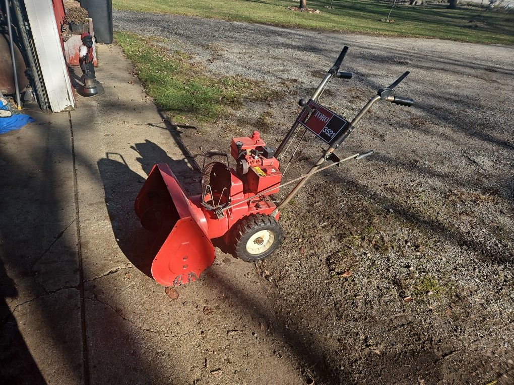 toro 3521 snowblower